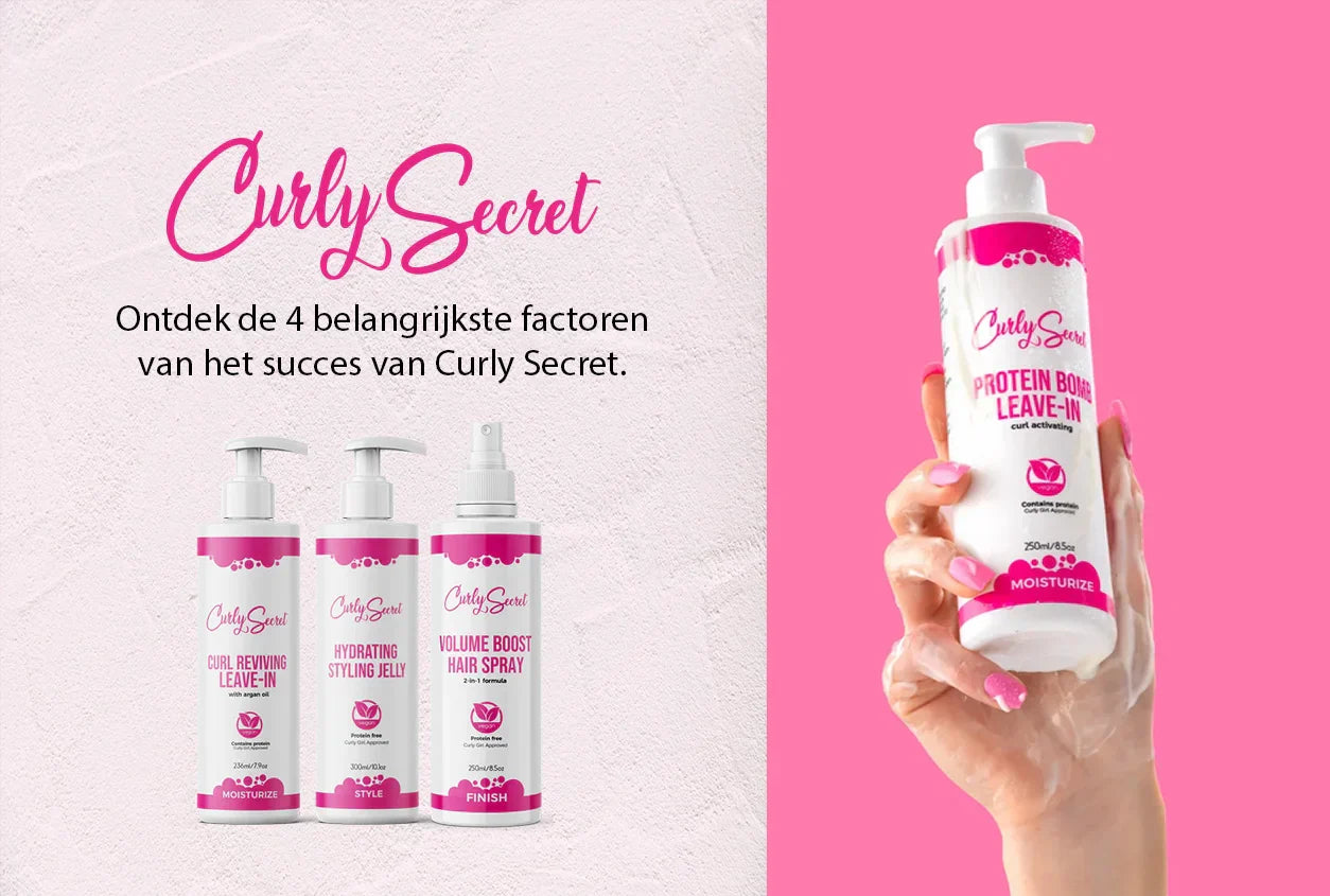 Ontdek de 4 belangrijkste factoren voor het succes van Curly Secret