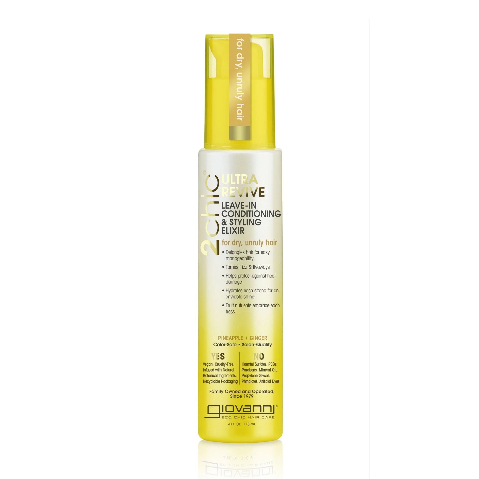 Giovanni Cosmetics 2chic® Ultra revive leave-in conditioning & styling spray - 118ml Leave-in Conditioner Giovanni Cosmetics