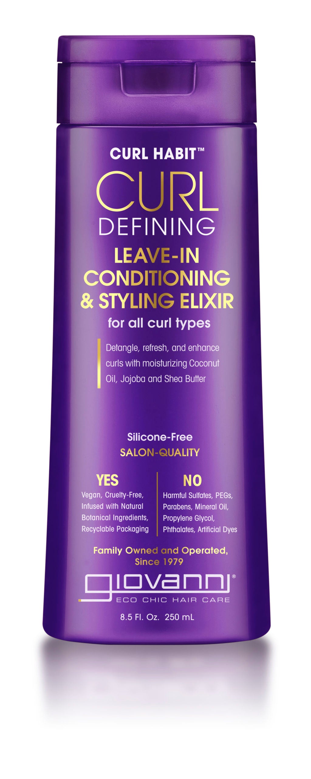 Giovanni Cosmetics Curl Defining Leave-in Cond. & Styling Elixir Conditioner Giovanni Cosmetics