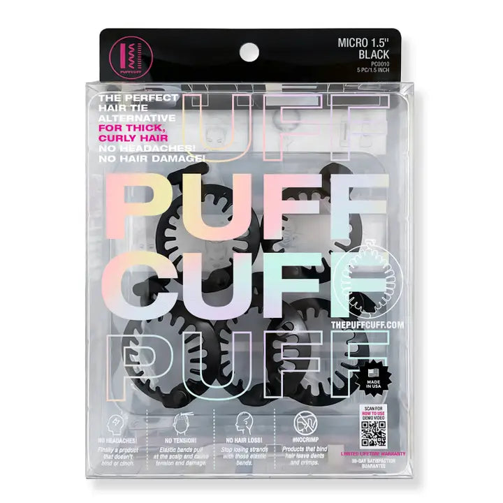 PuffCuff micro (5 stuks) Klemmen en haarelastieken PuffCuff