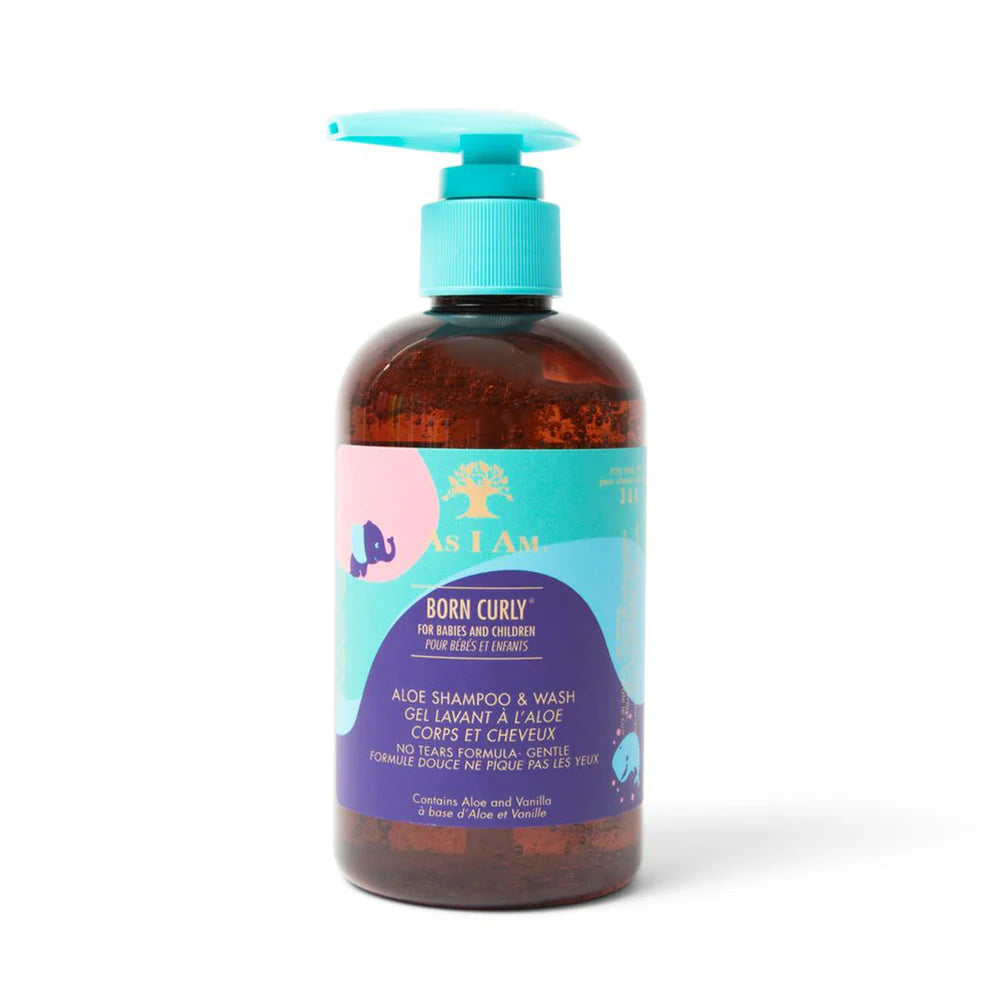 Aloe shampoo voor kids | As I Am Born Curly | 240ml