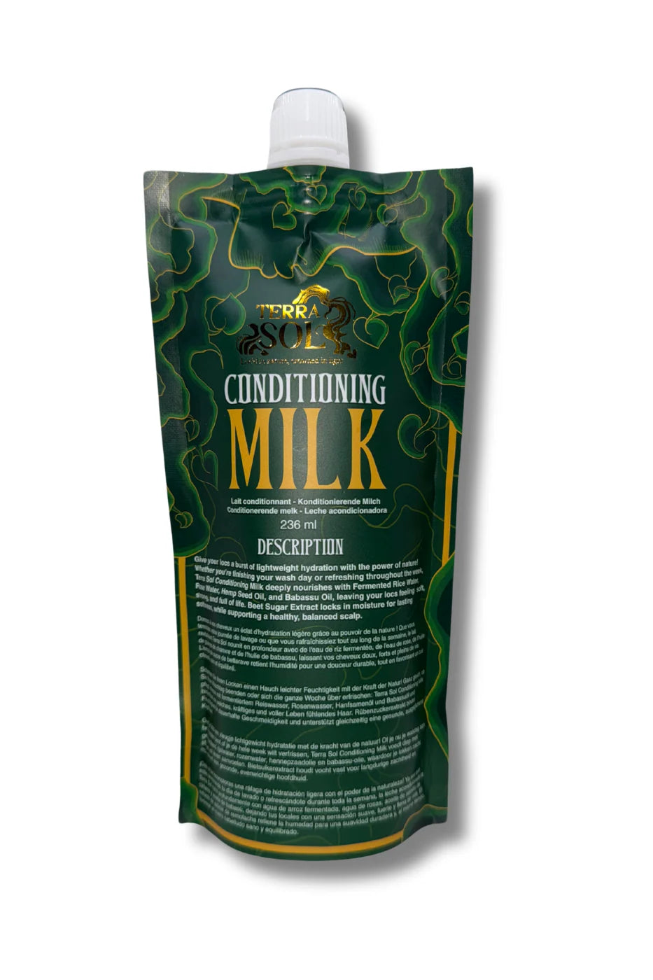 TerraSol Conditioning Milk - Ecoslay 236ml Leave-in Conditioner Ecoslay