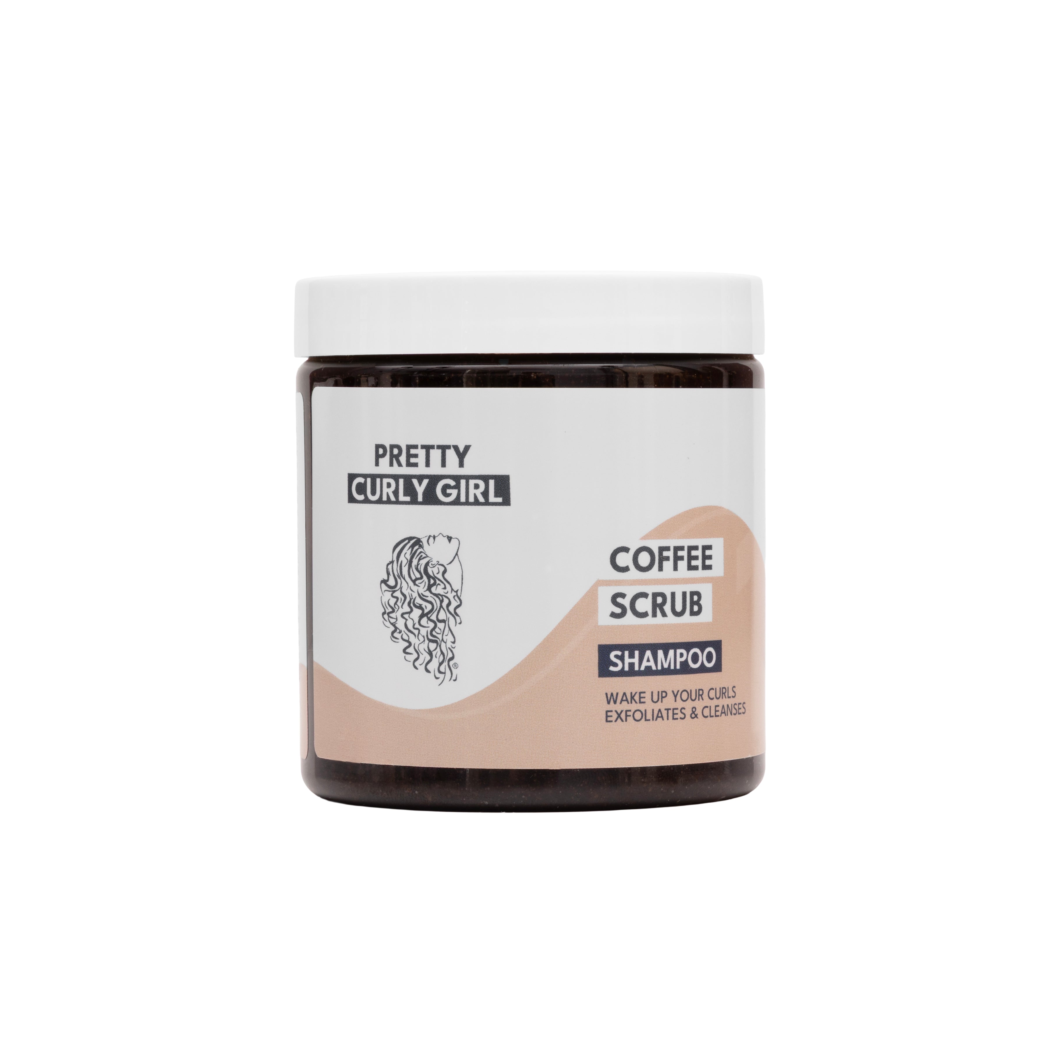 Pretty Curly Girl Coffee Scrub Mask - 250ml Masker Pretty Curly Girl