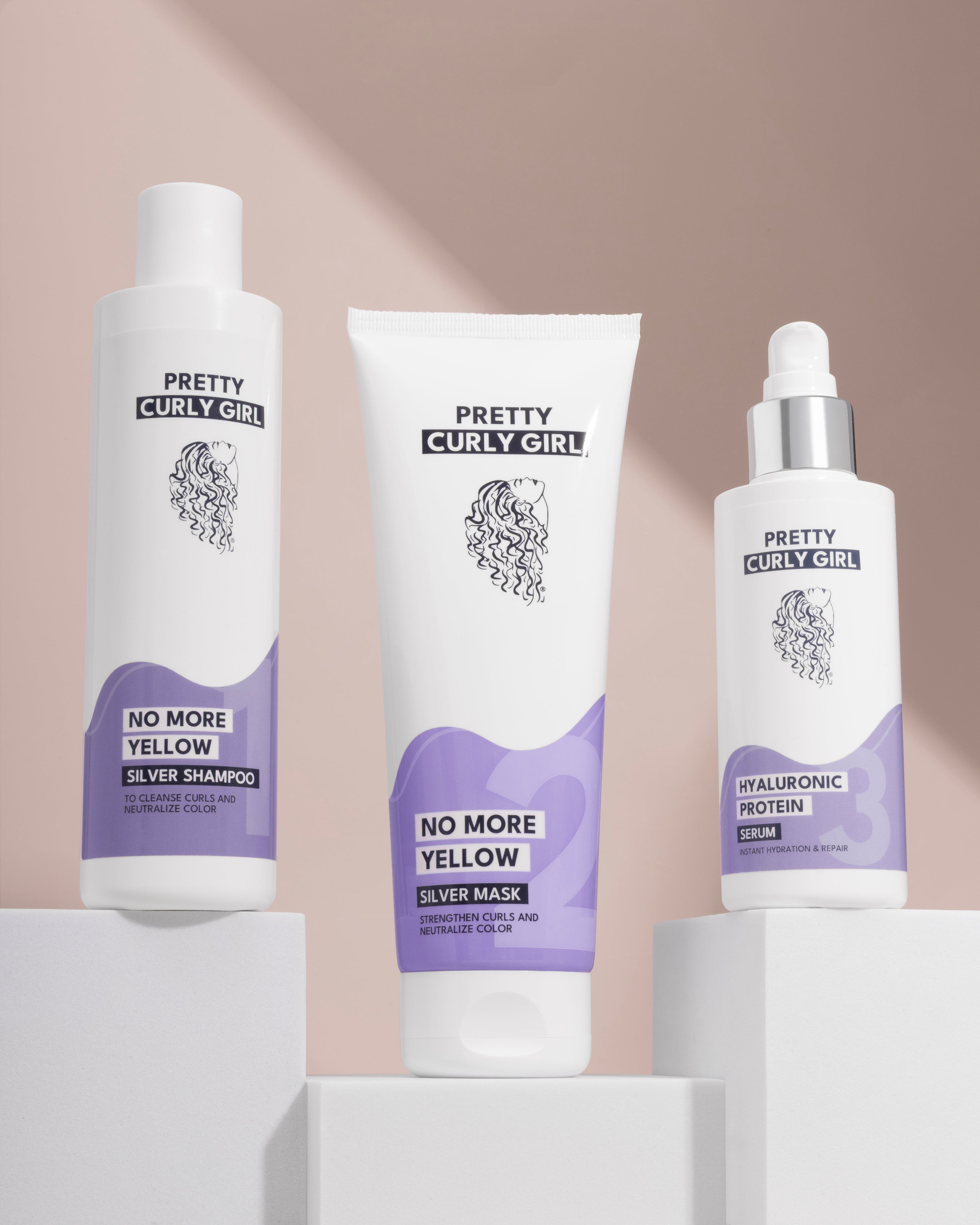 Pretty Curly Girl Silver Masker - 250ml Masker Pretty Curly Girl