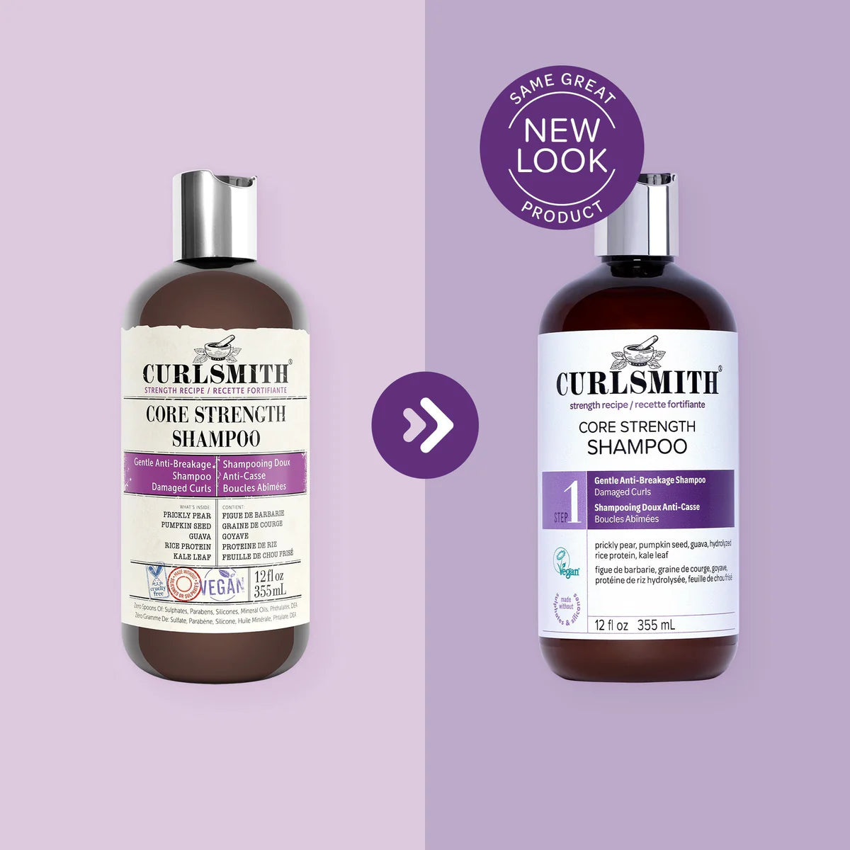 Curlsmith Core Strenght Shampoo Clarifying shampoo Curlsmith