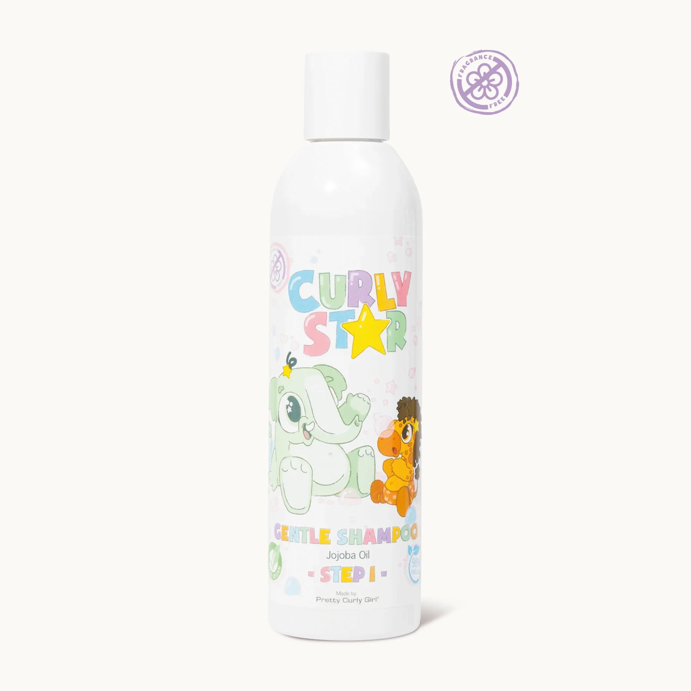 Pretty Curly Girl Kids Gentle Shampoo Parfumvrij - 250ml Shampoo Pretty Curly Girl