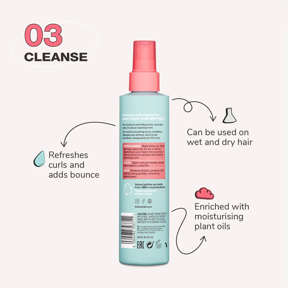 Imbue Curl Inspiring Conditioning Leave In Spray Leave-in Conditioner Imbue