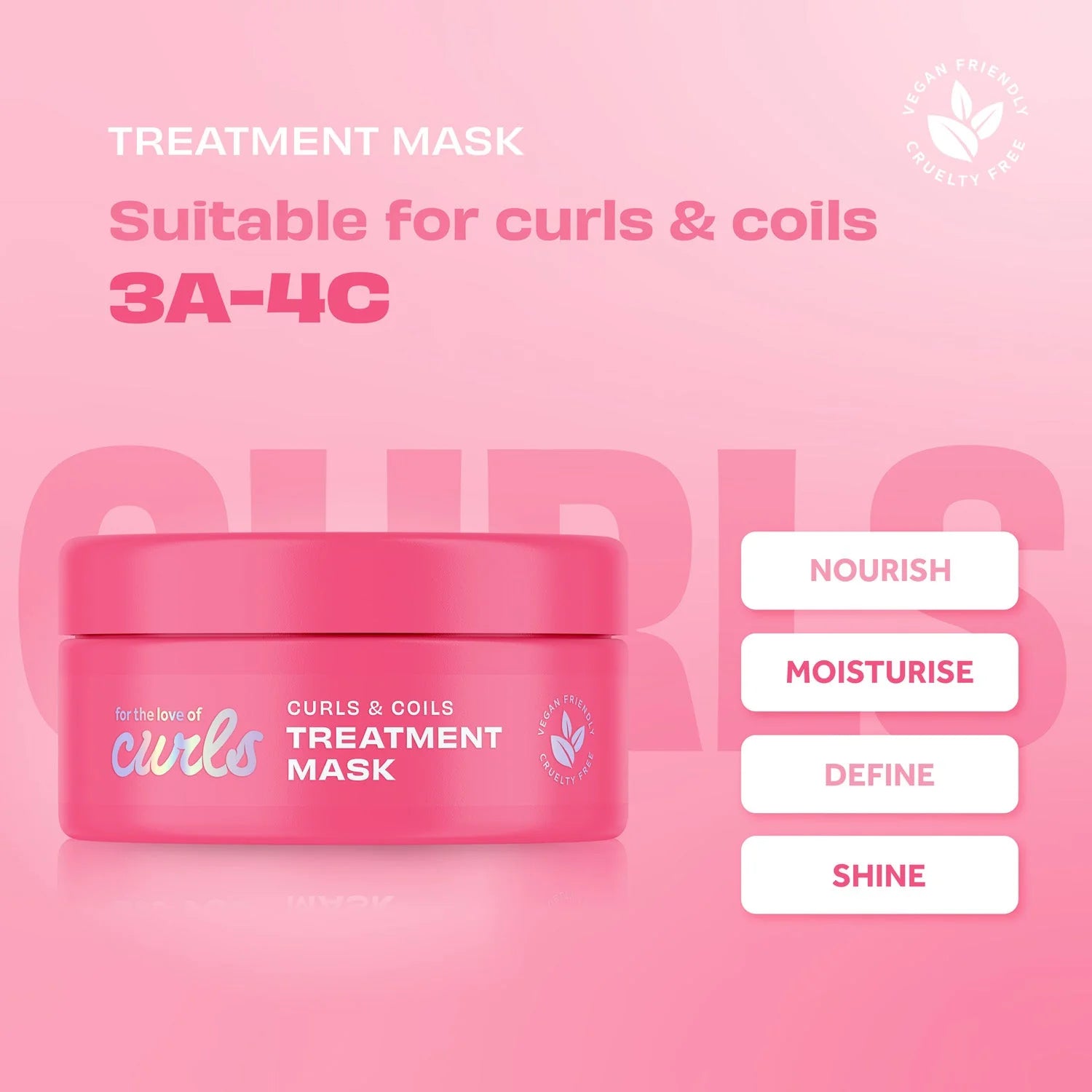 Lee Stafford For The Love of Curls Treatment Mask for Curls and Coils Treatment Lee Stafford