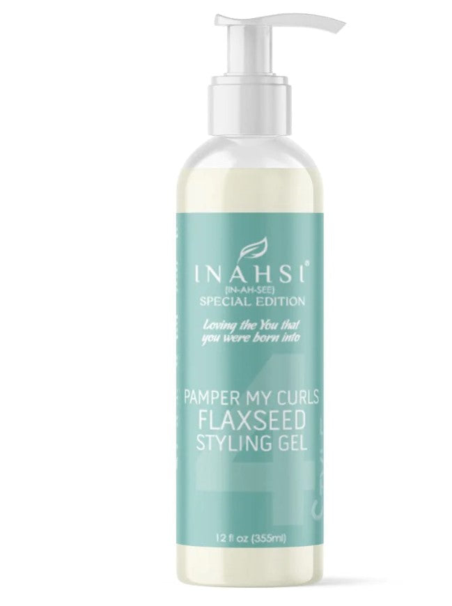 Inahsi Pamper My Curls Hair Flaxseed Styling Gel Styling gel Inahsi Naturals