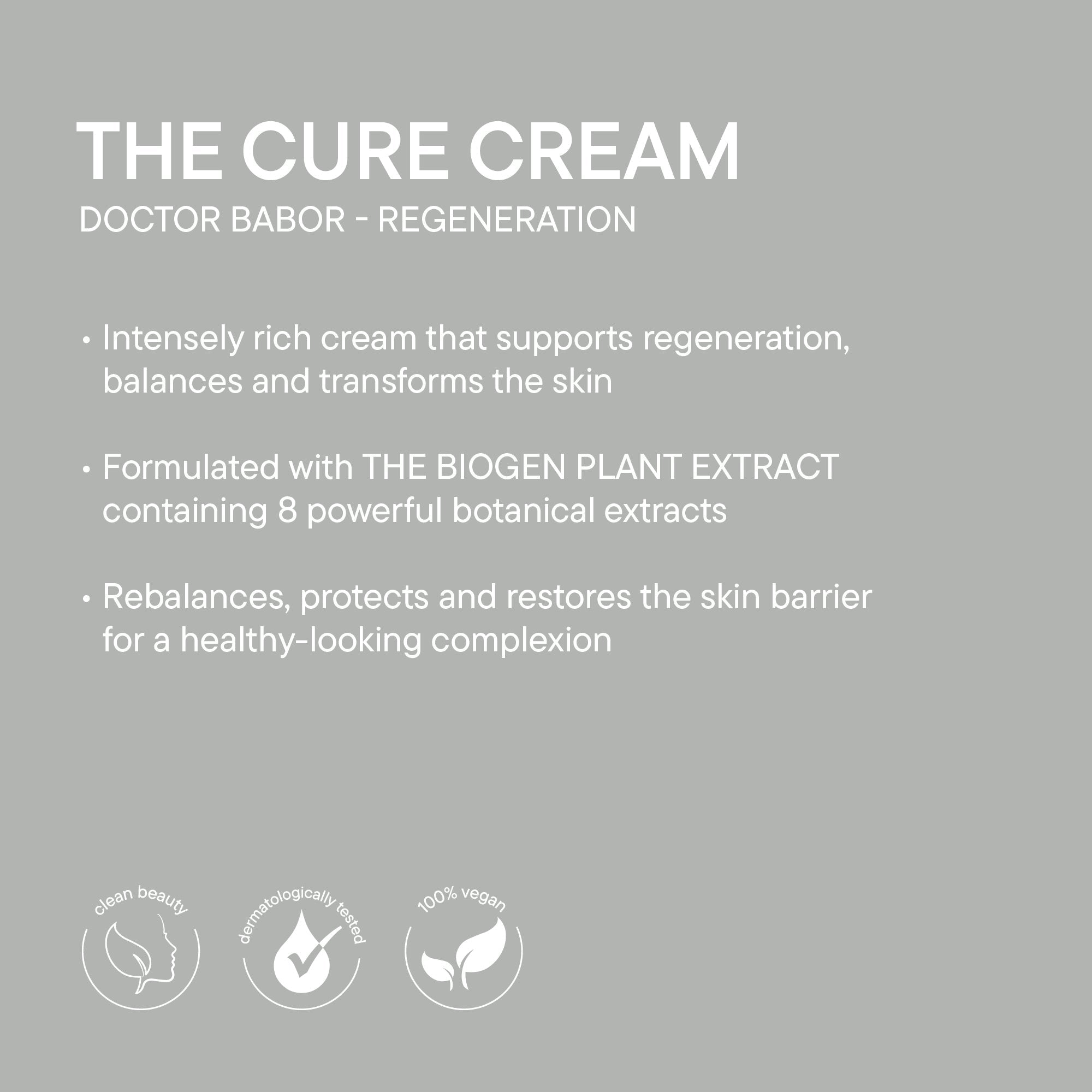 BABOR - The Cure Cream - gezichtscreme - 50ml