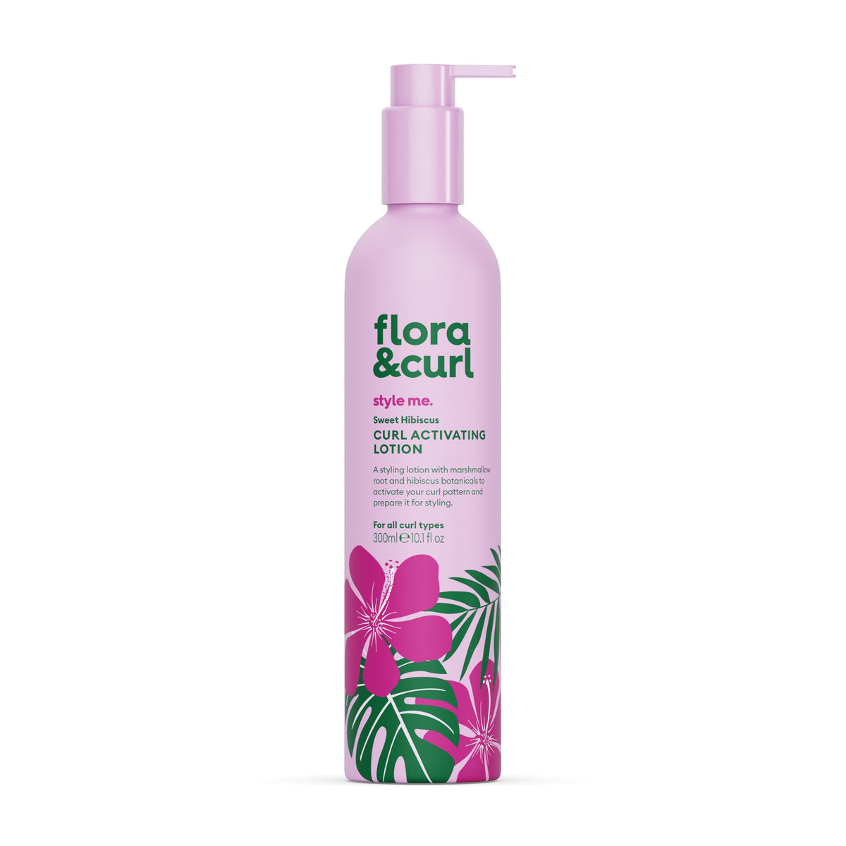 Flora & Curl Sweet Hibiscus Curl Activating Lotion Creme Flora & Curl