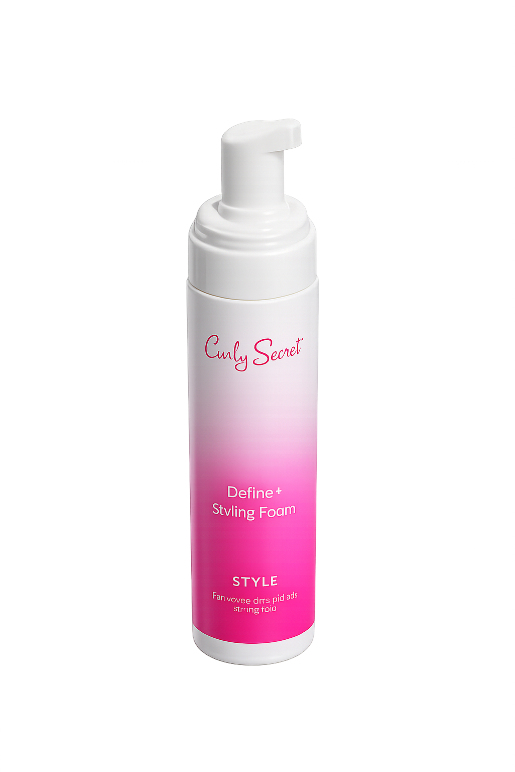 Curly Secret Define+ Styling Foam, 200ml