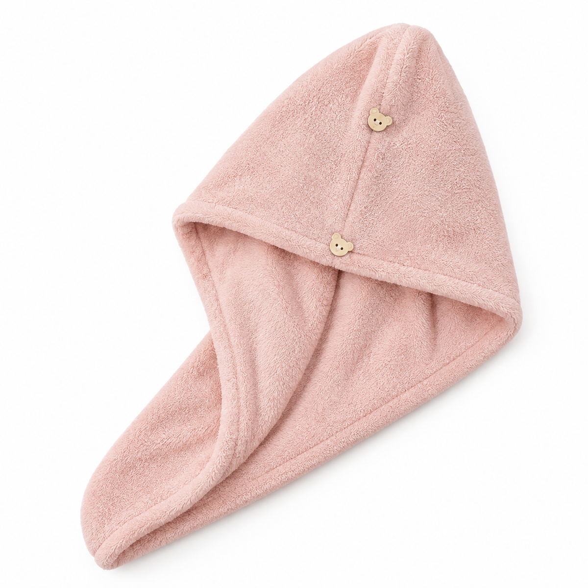 CG Producten Microvezel Haarhanddoek met Knoop