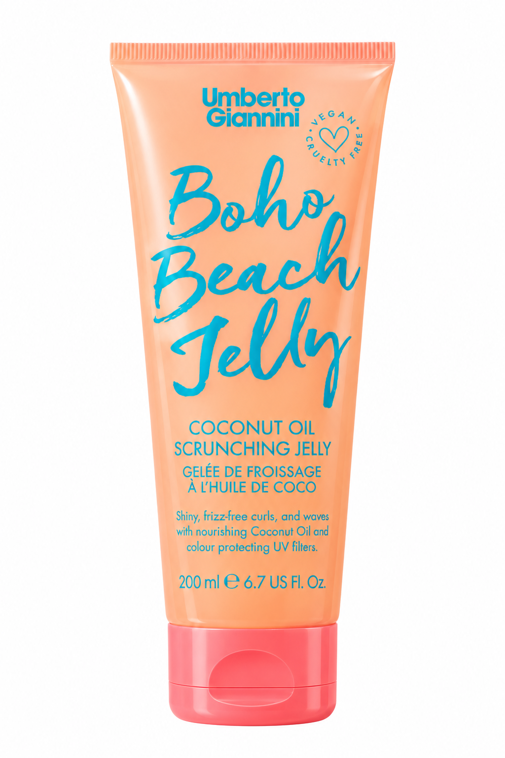 Umberto Giannini Beach Jelly Coconut Oil Scrunching Jelly - 200ml