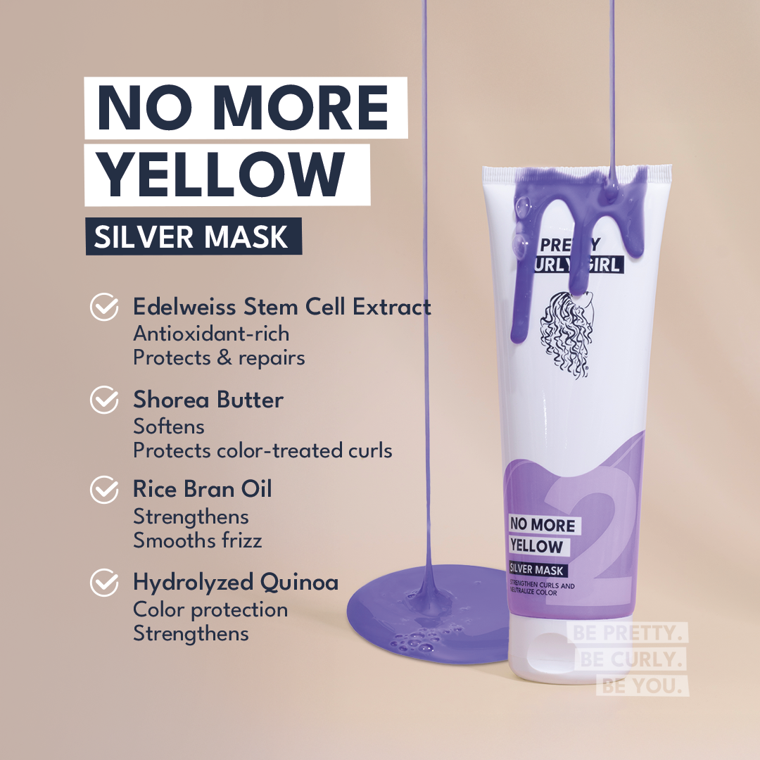 Pretty Curly Girl Silver Masker - 250ml Masker Pretty Curly Girl