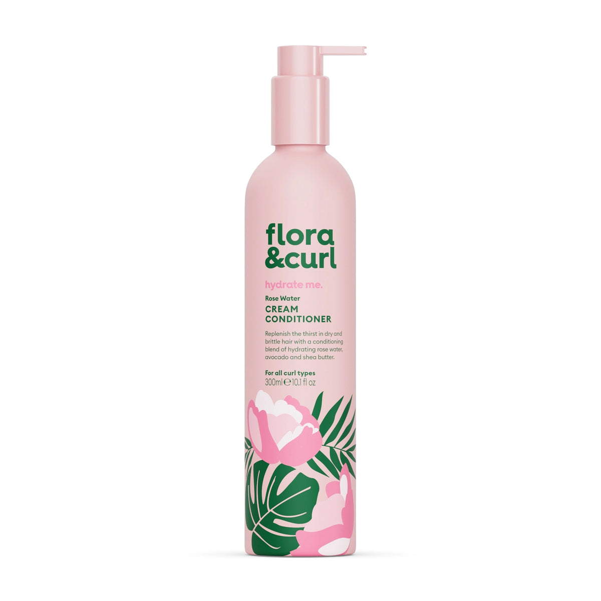 Flora & Curl Rose Water Cream Conditioner Conditioner Flora & Curl