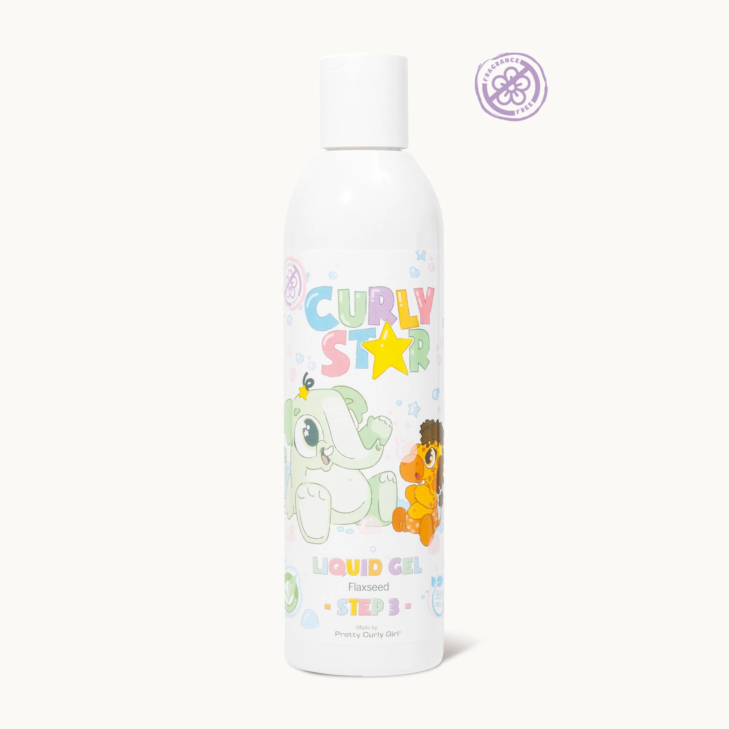 Pretty Curly Girl Kids Liquid Gel Parfumvrij - 250ml Styling gel Pretty Curly Girl