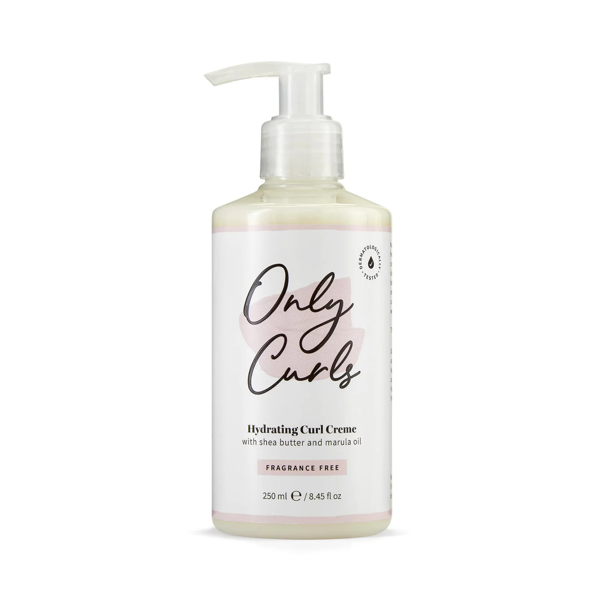 Only Curls Hydrating Curl Creme Fragrance Free, 250ml
