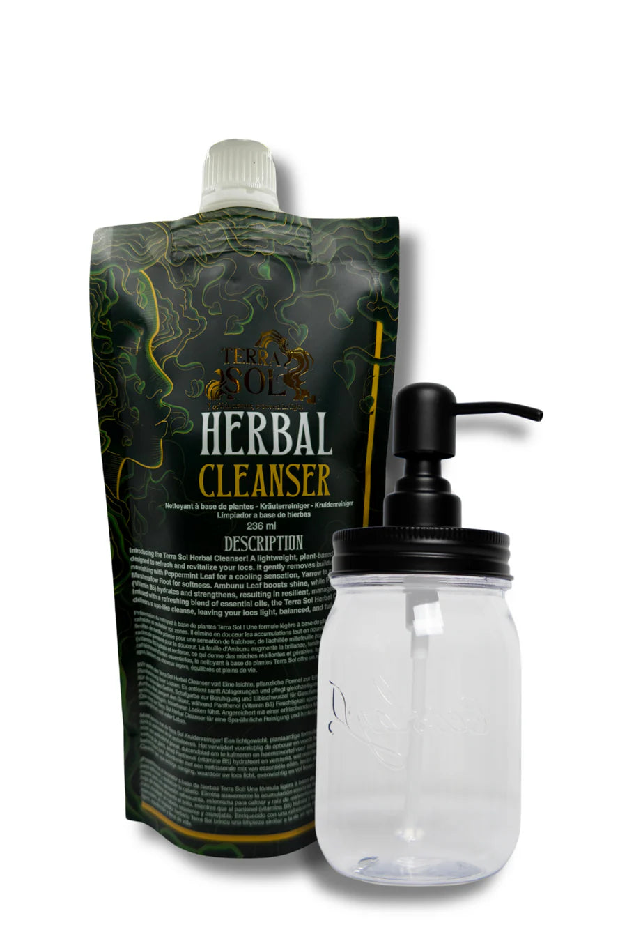 TerraSol Herbal Cleanser - Ecoslay Shampoo Ecoslay