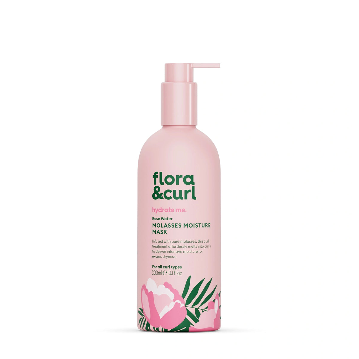 Flora & Curl Rose Water Molasses Moisture Mask Masker Flora & Curl