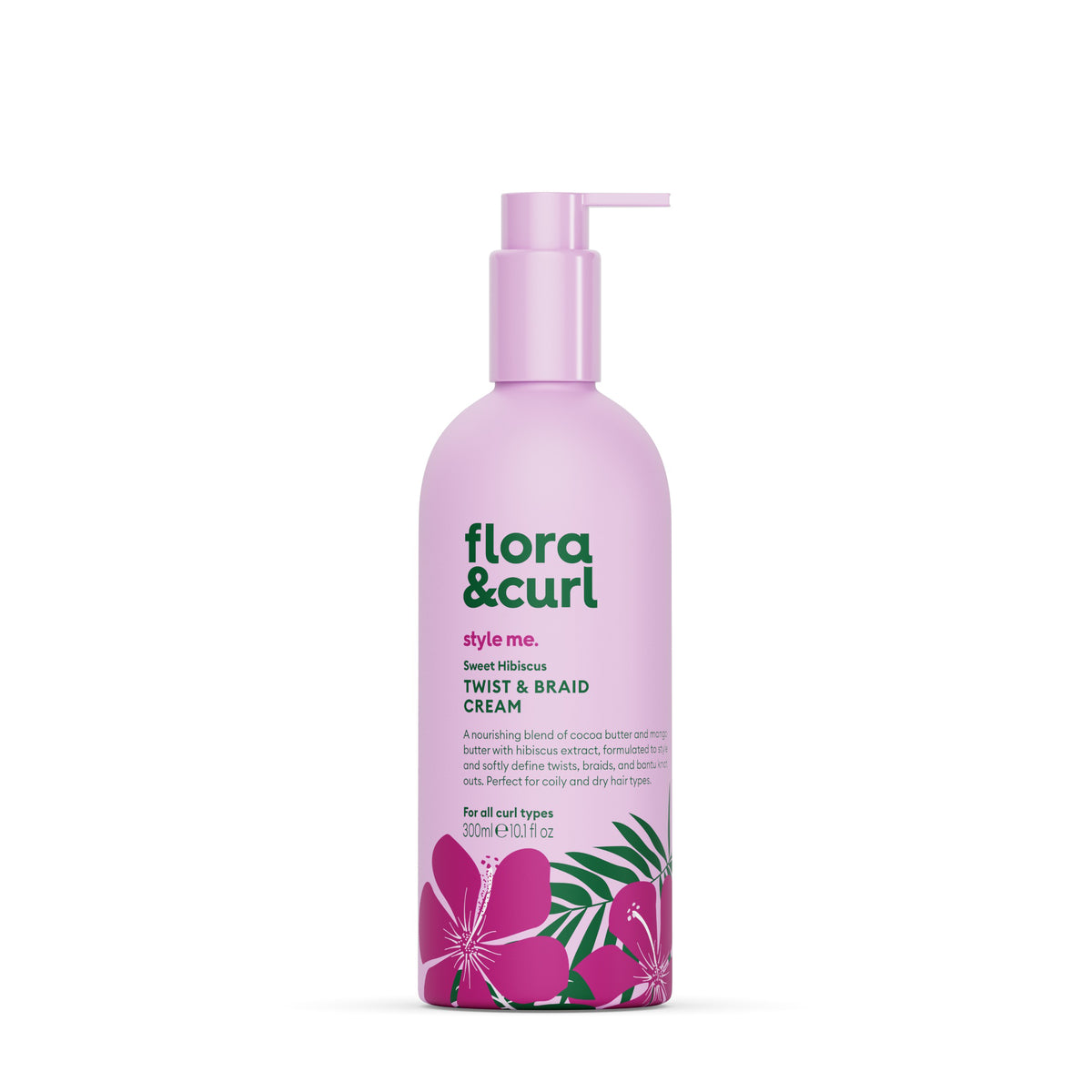 Flora & Curl Sweet Hibiscus Twist & Braid Cream Creme Flora & Curl