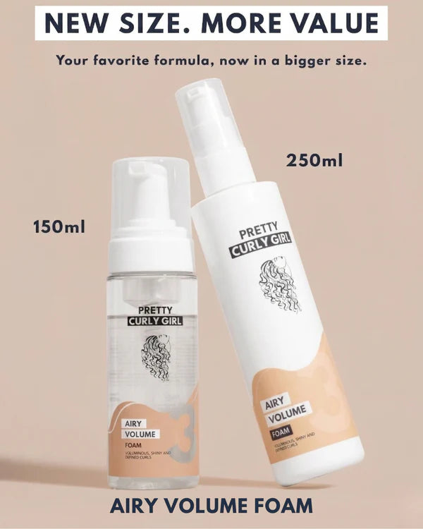 Pretty Curly Girl Airy Volume Foam - 250ml