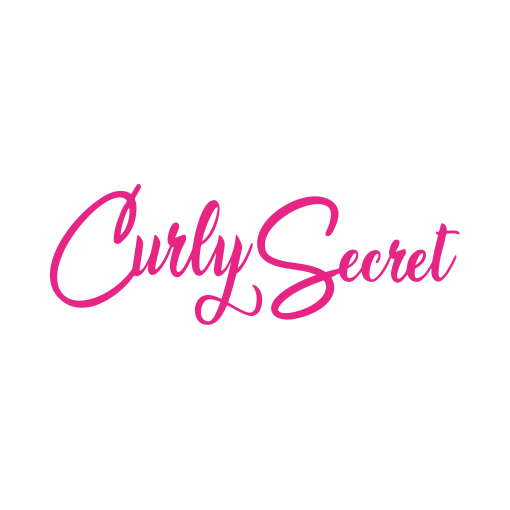Curly Secret logo bright pink