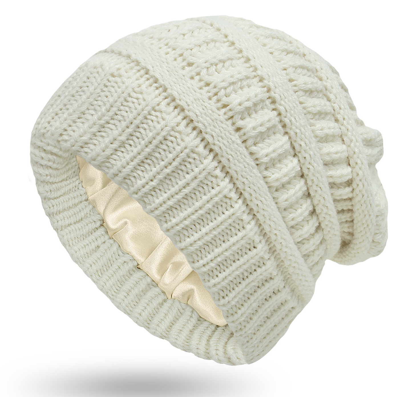 Beanie muts Wit Beanie CG Producten