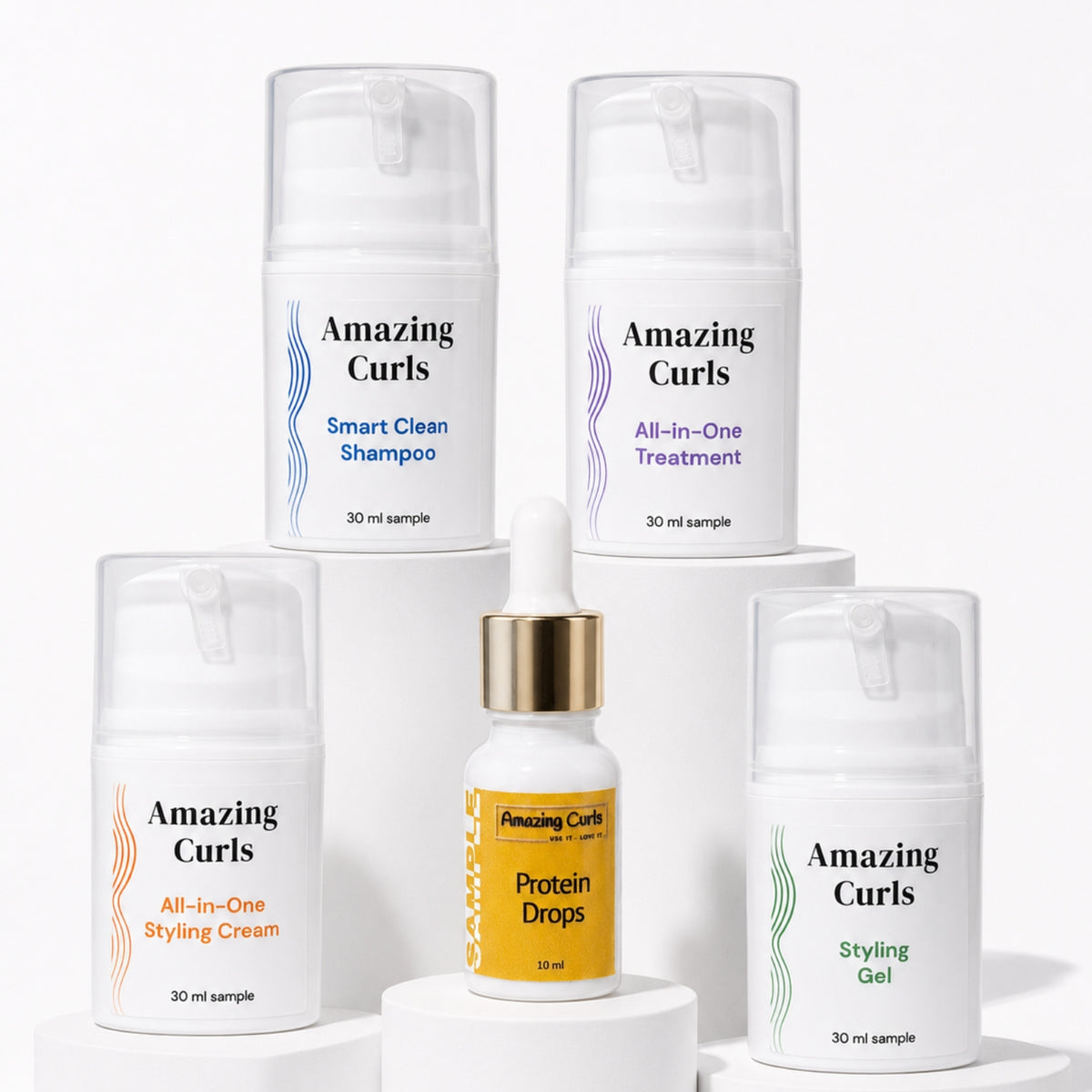 Amazing Curls Sample Package (5 items)