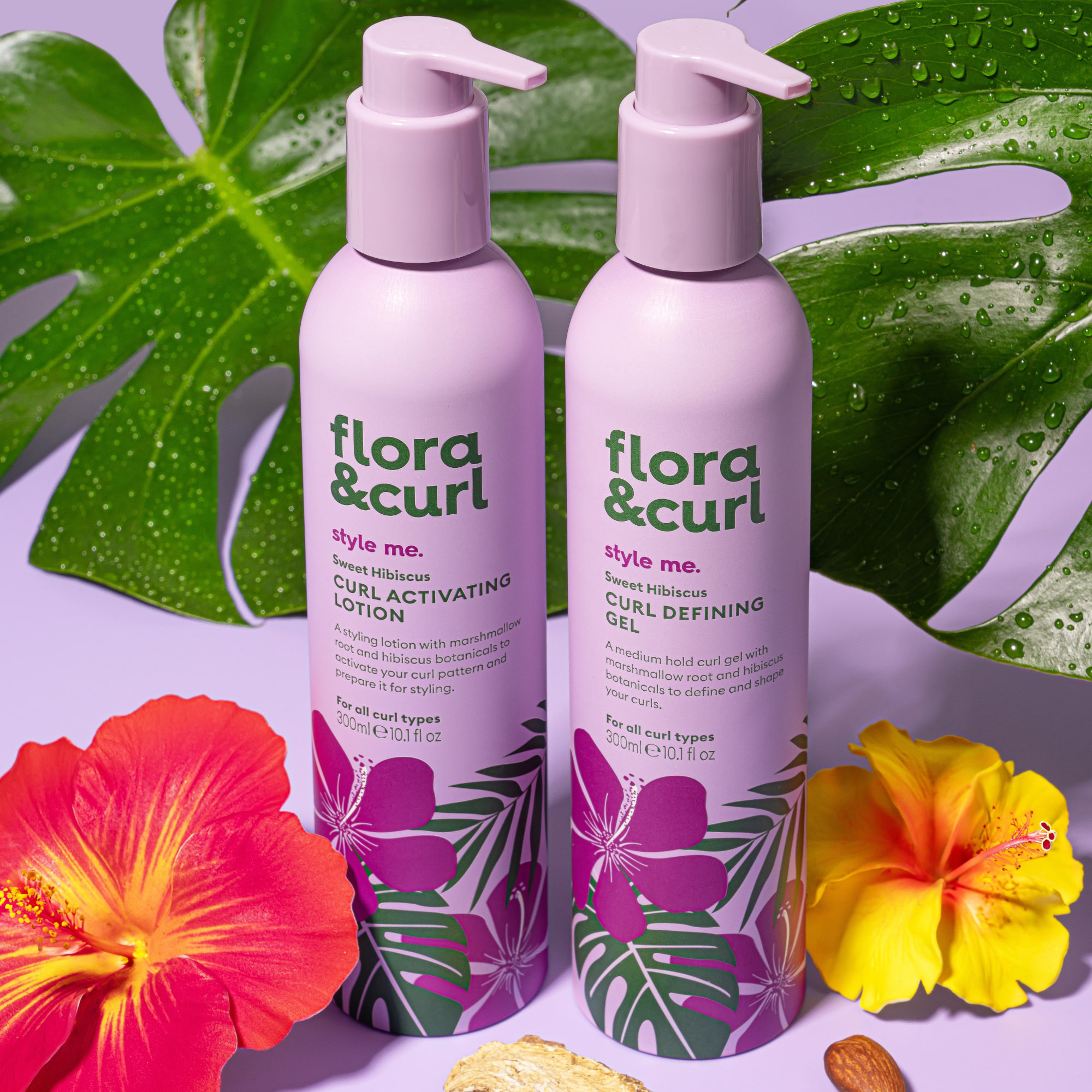 Flora & Curl Sweet Hibiscus Curl Defining Gel