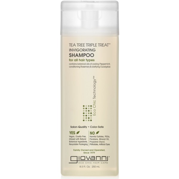 Giovanni Cosmetics Tea Tree Triple Treat Invigorating Shampoo