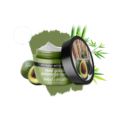 Aunt Jackie's NOT YOUR AVERAGE CURL - Bamboo & Avocado Protein Masque