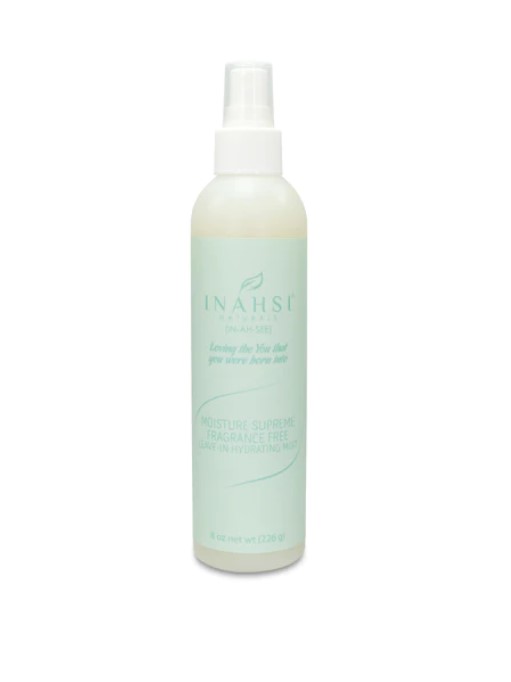 Inahsi Moisture Supreme Fragrance Free Leave-In Hydrating Mist,