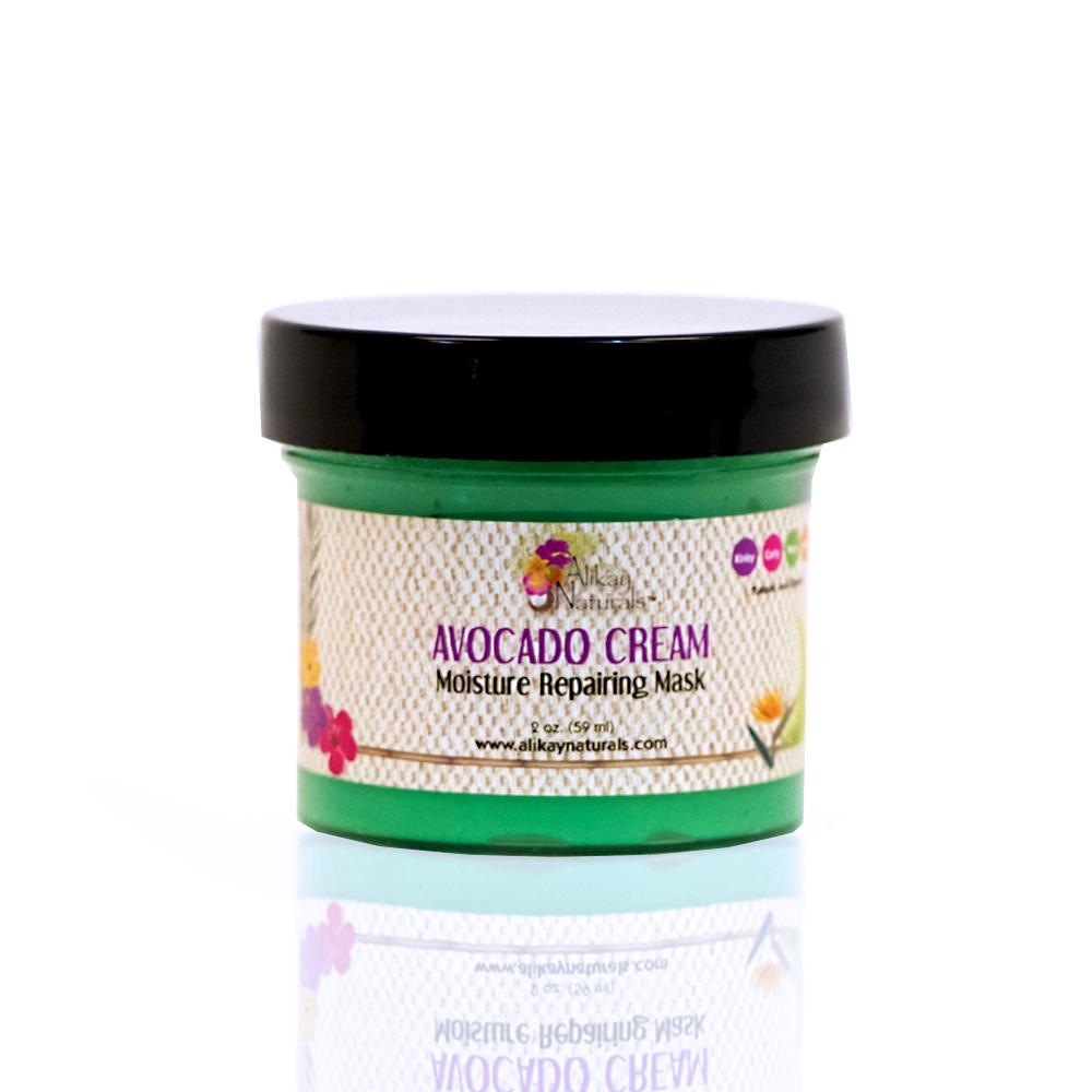 Alikay Naturals Avocado Cream Hair Mask, Travel Size