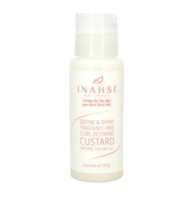 Inahsi Define & Shine Fragrance Free Curl Defining Custard - Travel Size