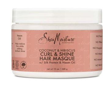 Shea Moisture Coconut & Hibiscus Curl & Shine Hair Masque