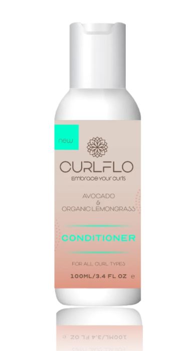 Curl Flo Organic Lemongrass & Avocado Conditioner Travel Size