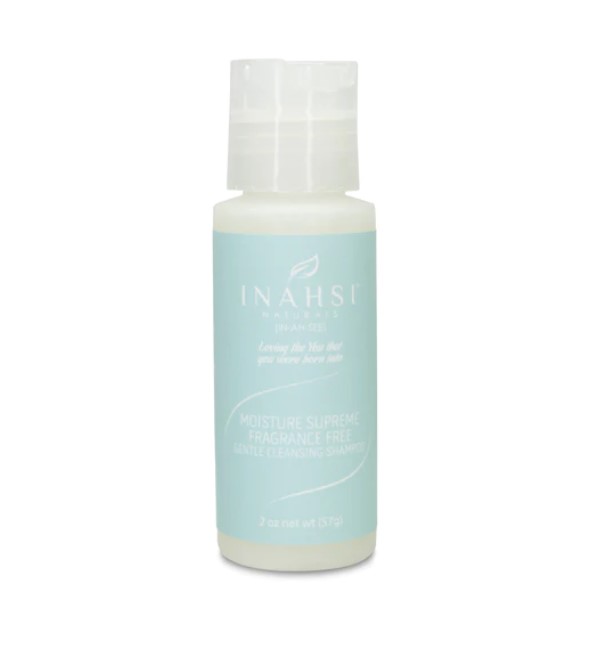 Inahsi Moisture Supreme Fragrance Free Gentle Shampoo - Travel Size