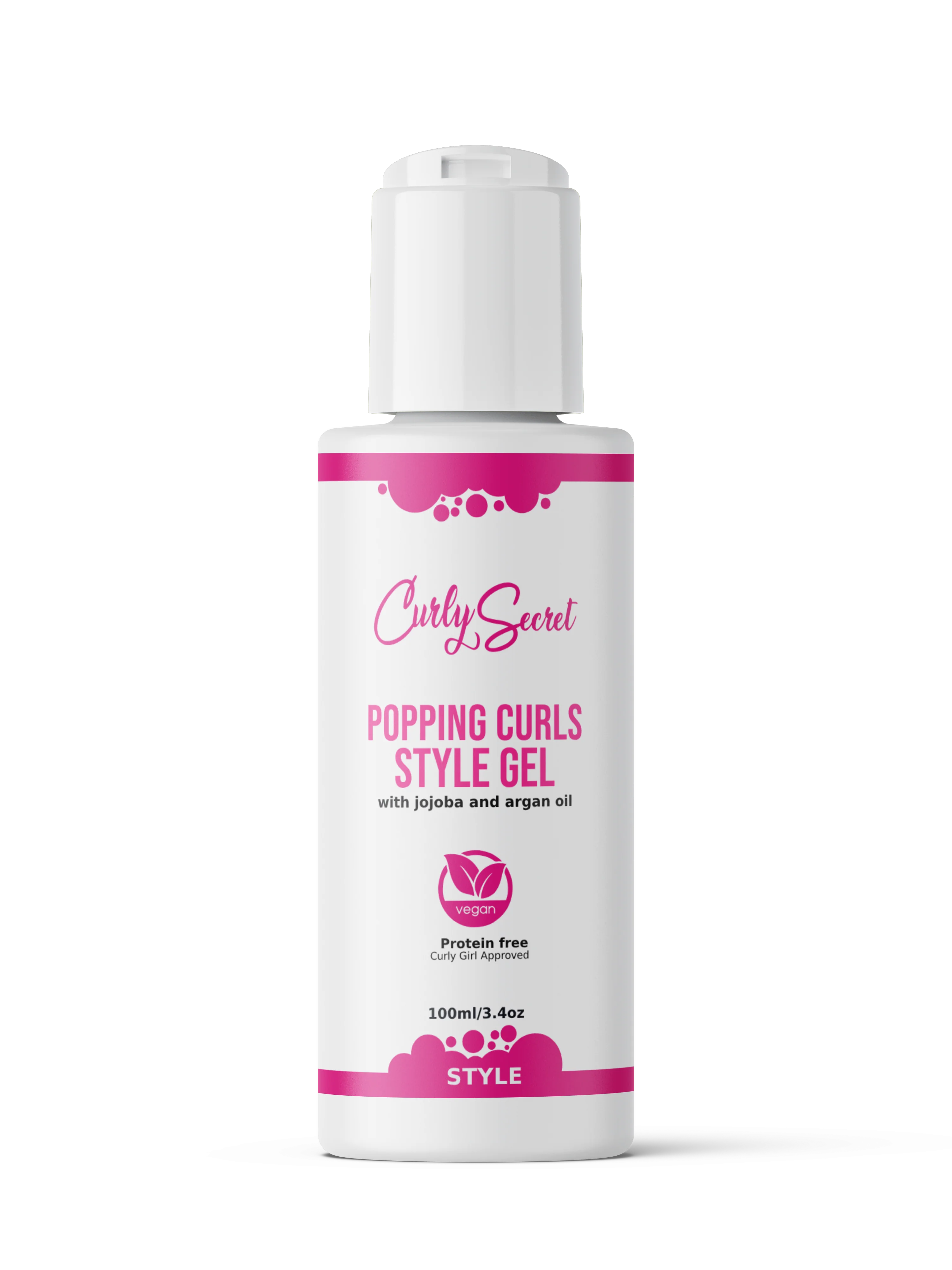 Curly Secret Popping Curls Styling Gel - Travel Size - 50  ml