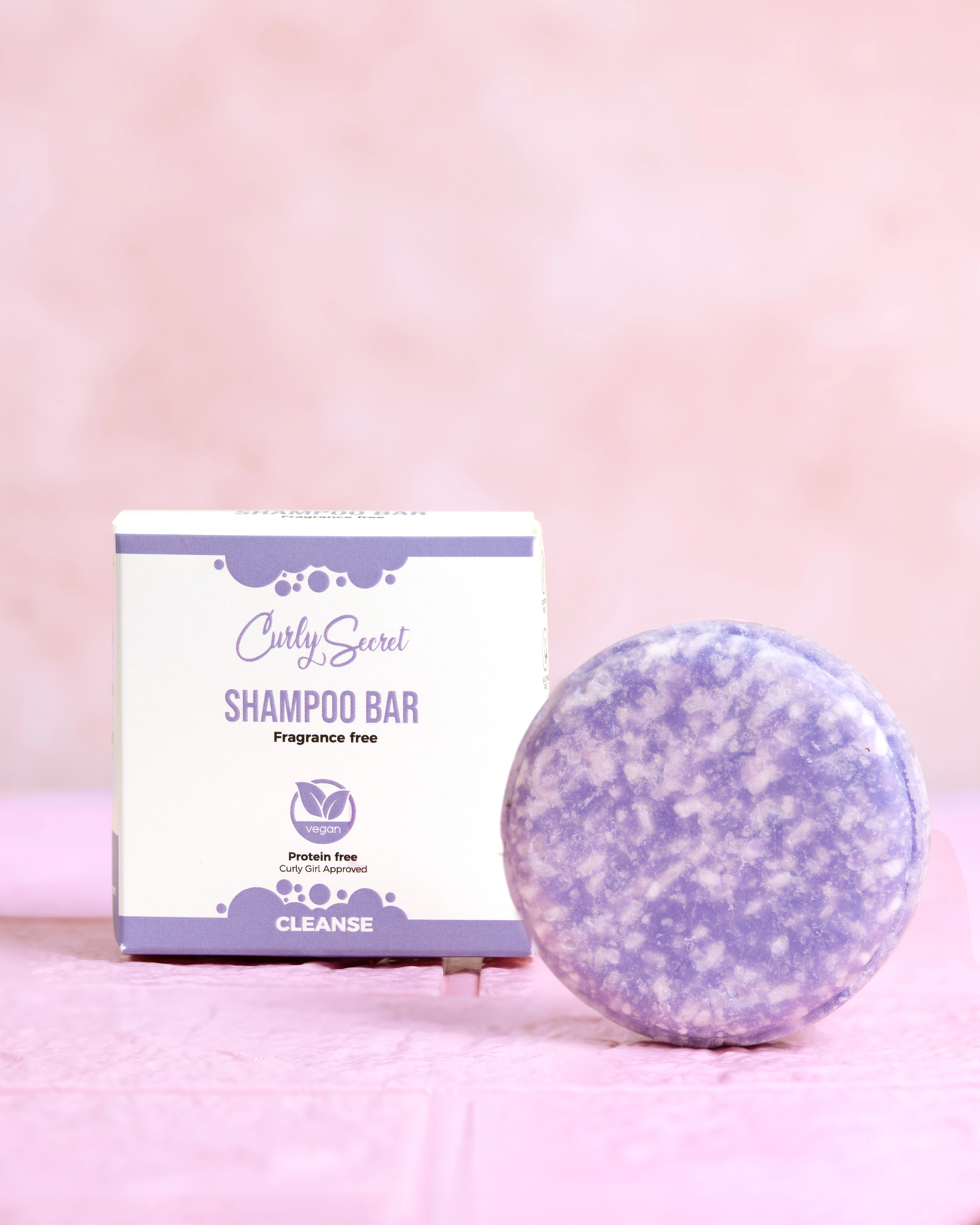Curly Secret Shampoo Bar - Fragrance Free 