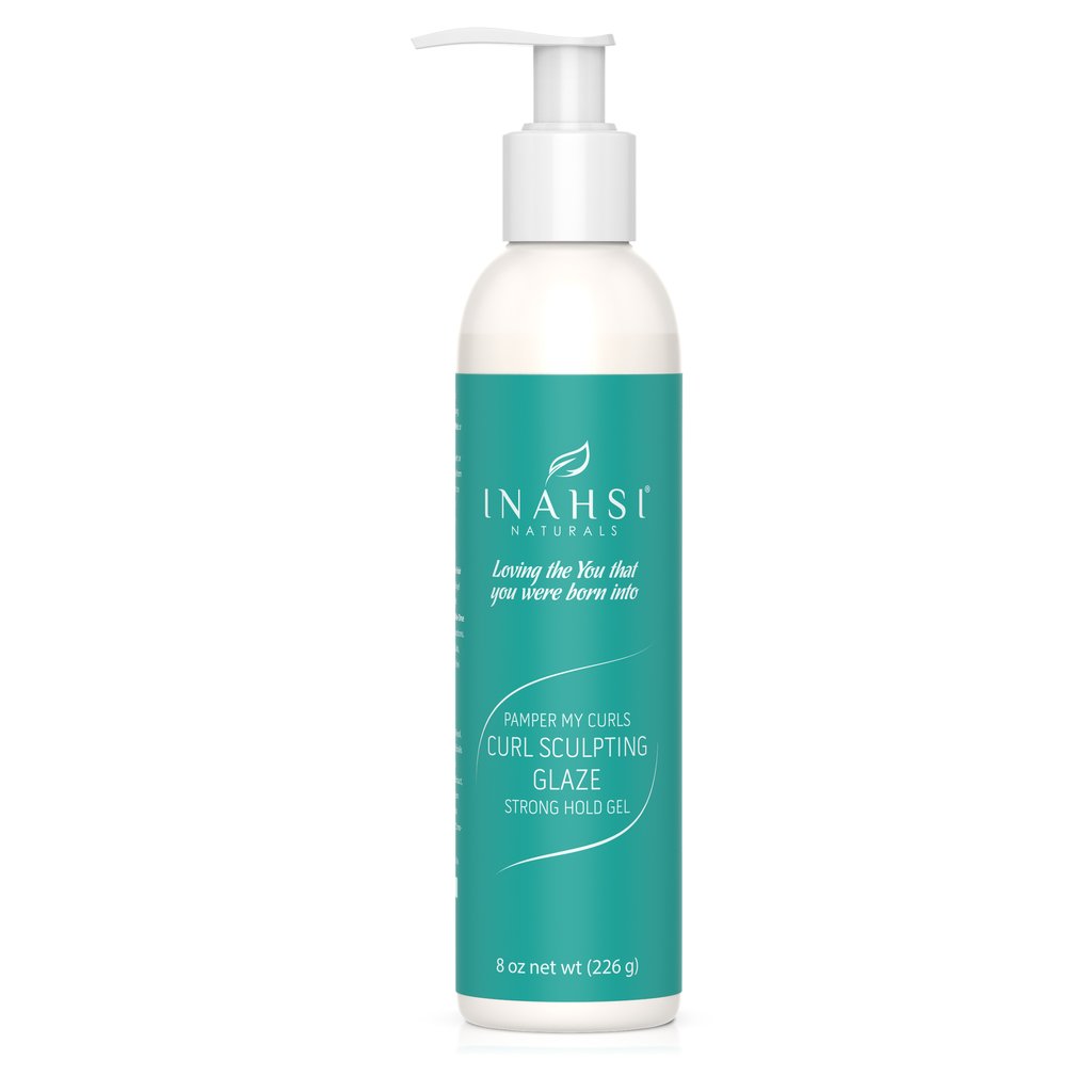 Inahsi Pamper My Curls Sculpting Glaze Strong Hold Gel - Travel Size
