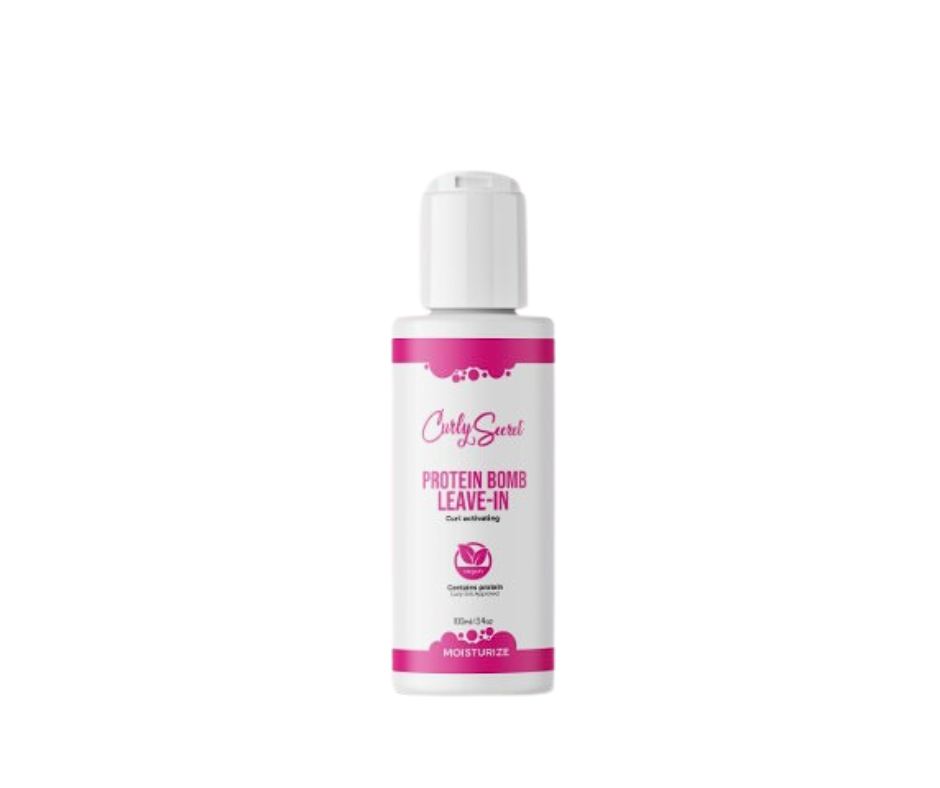 Curly Secret Protein Bomb Leave-In -Travel Size                             