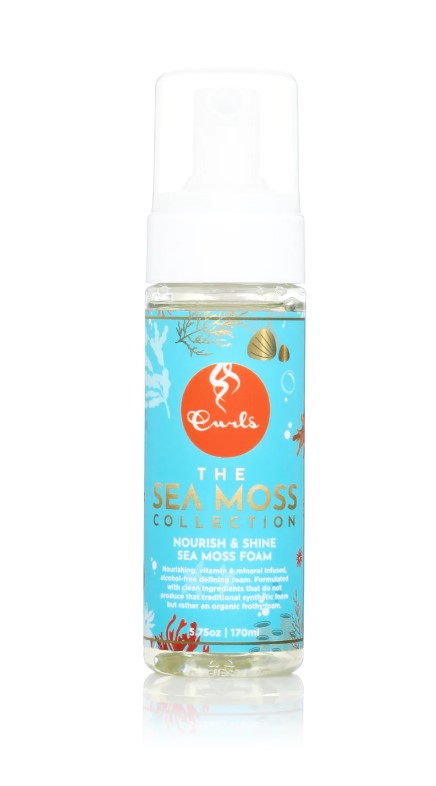 Curls Sea Moss Nourish & Shine Mousse
