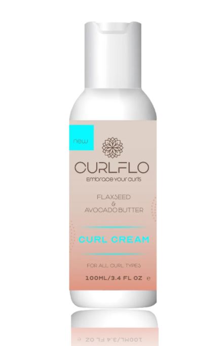Curl Flo, Curl Moisturising Cream Travel Size, 100  ml