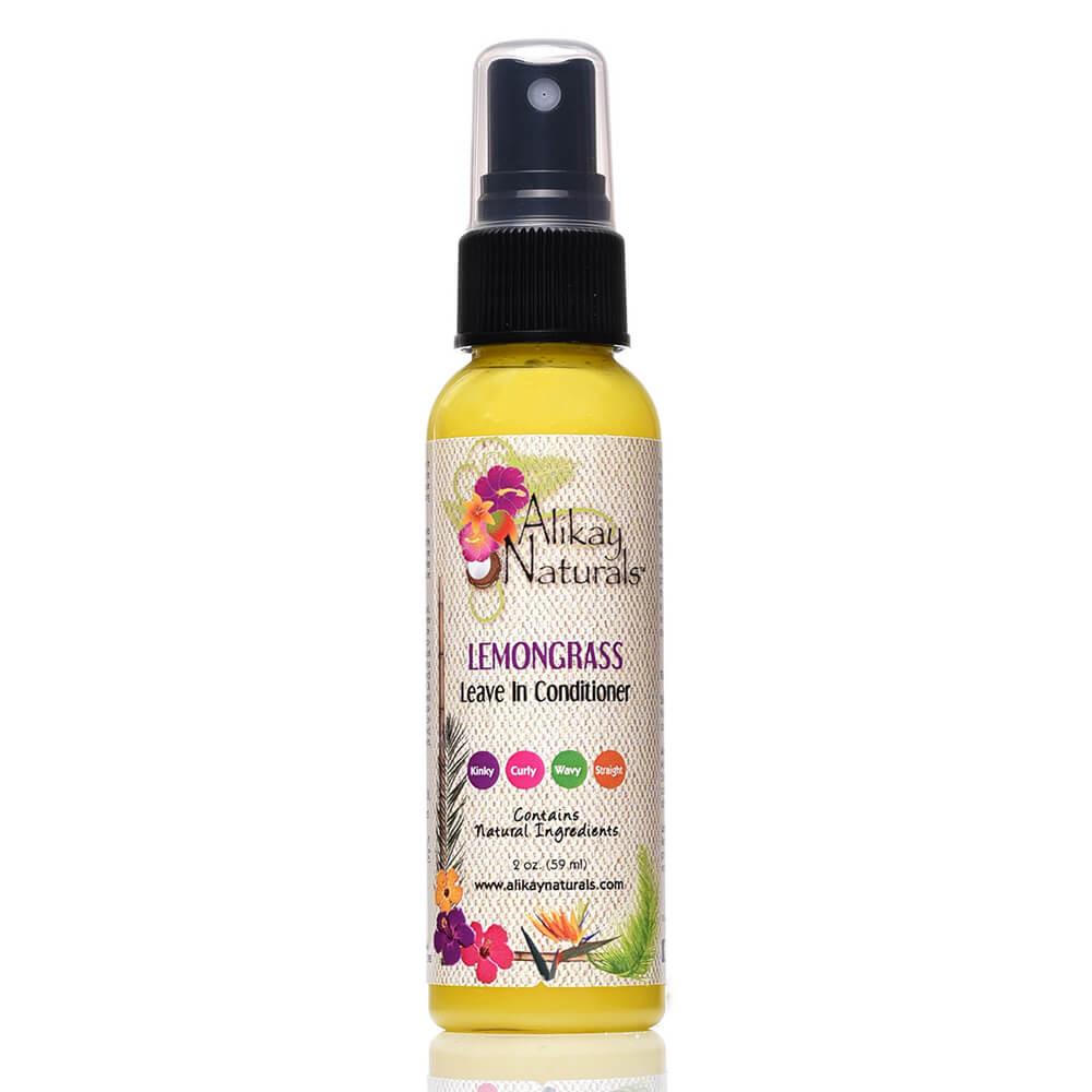 Alikay Naturals Lemongrass Leave-in Conditioner, Travel Size 