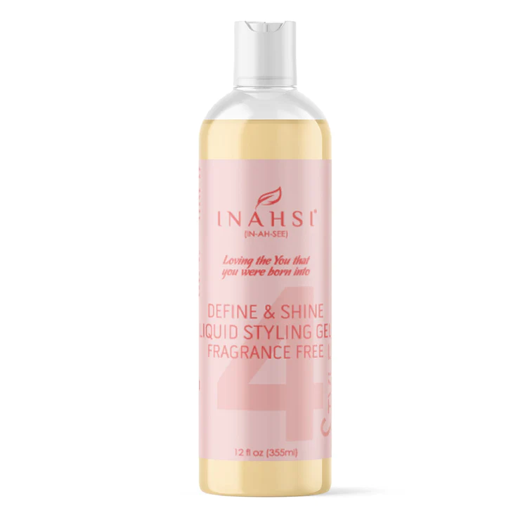 Inahsi Define & Shine Liquid Styling Gel fragrance free 355ml