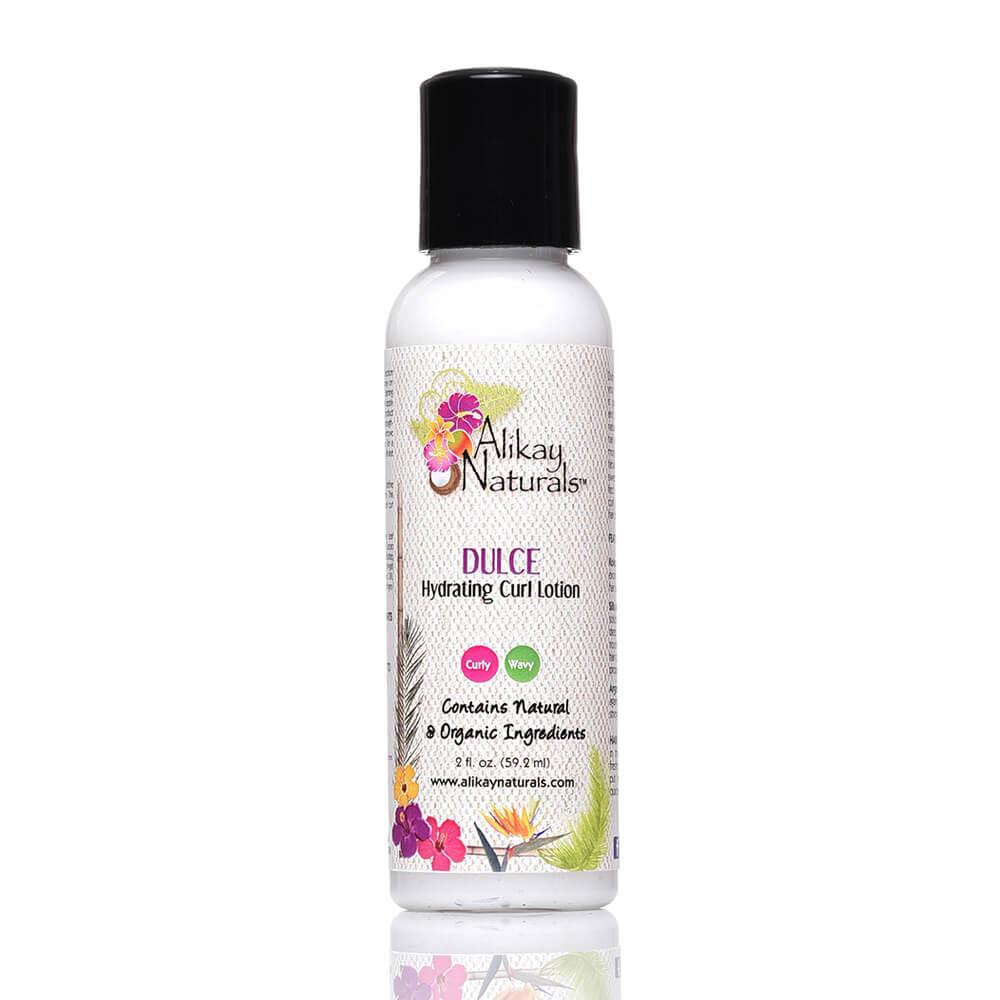Alikay Naturals Dulce Hydrating Curl Lotion Travel Size 