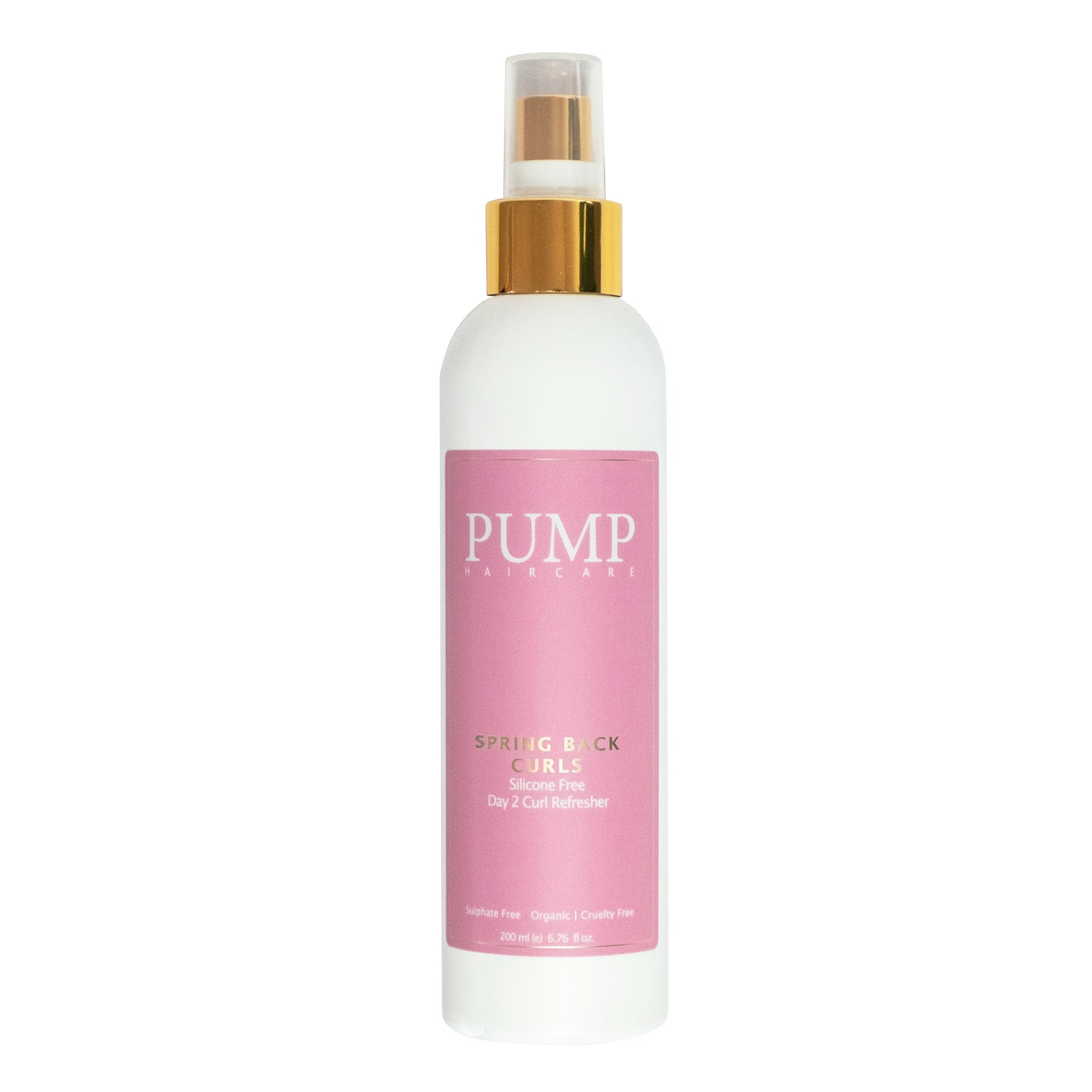 Pump Haircare Spring Back Curls Day 2