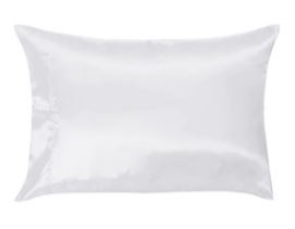 Satin Pillowcase 50 x 76 cm white