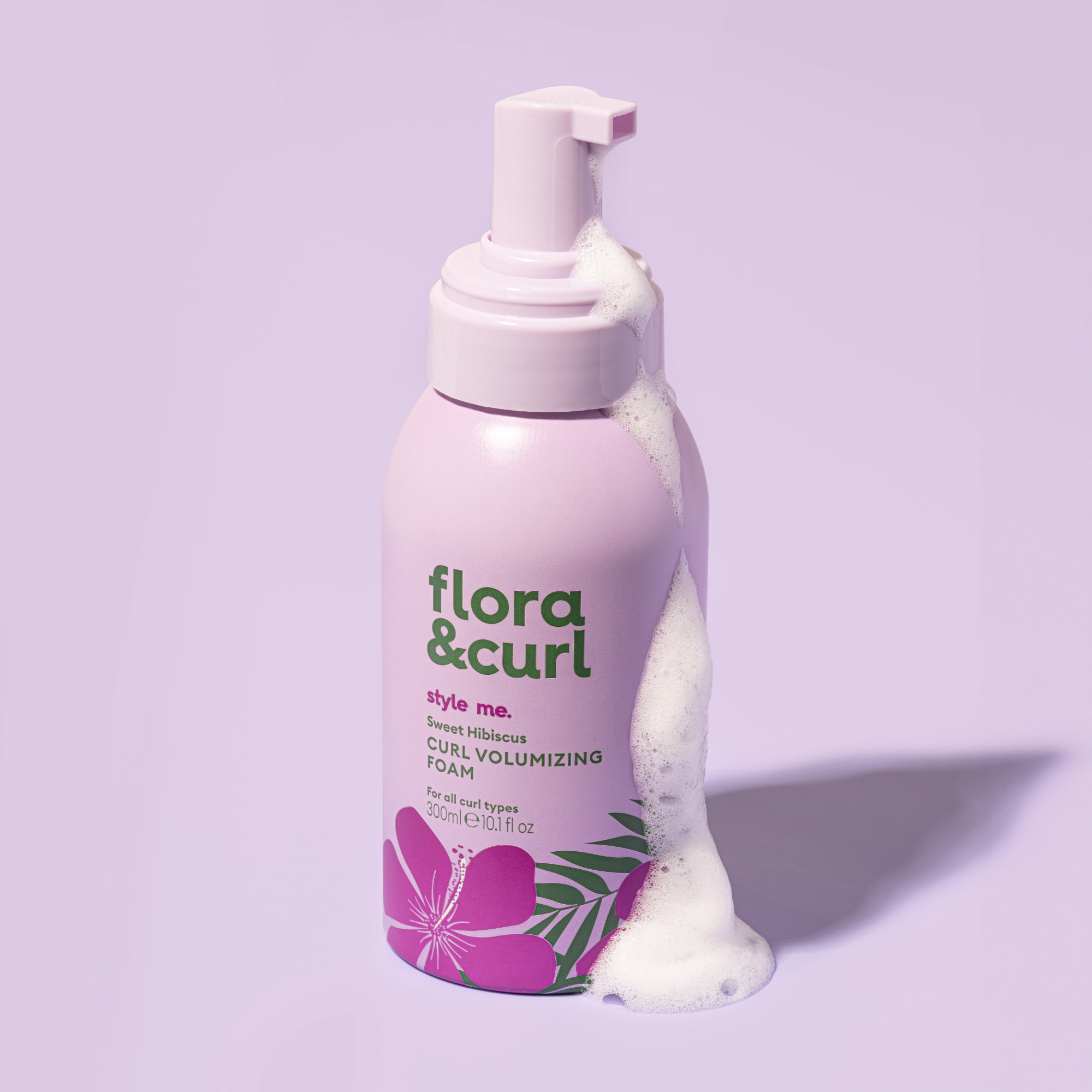 Flora & Curl Sweet Hibiscus Curl Volumizing Foam
